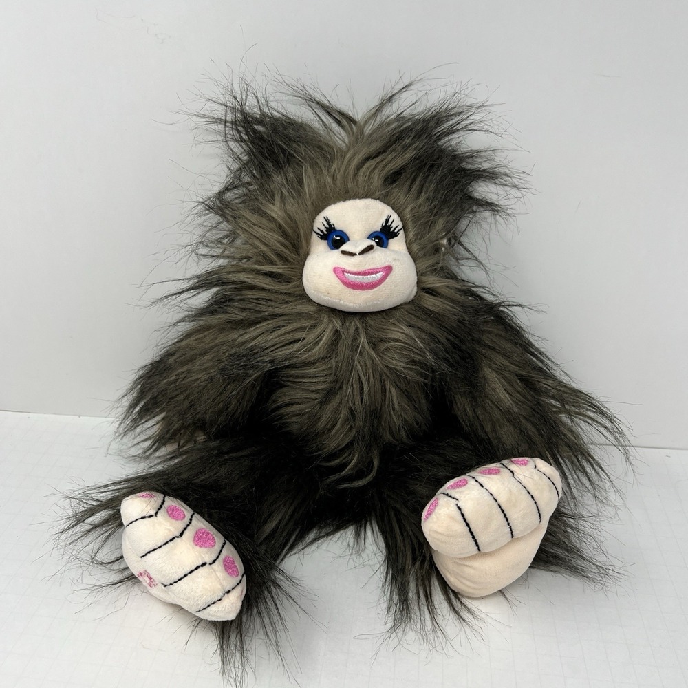 Wishpets Momma Squatch Girl‎ Bigfoot Yeti Plush 15" Stuffed Animal Cute Soft Toy